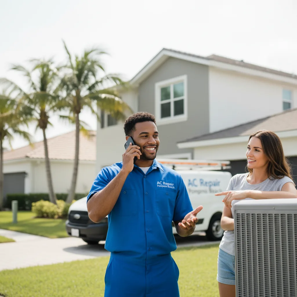 AC Repair Pompano Beach customer support in Union Beach